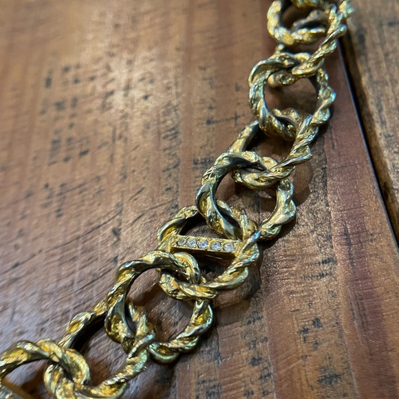 Vintage Anne Klein Gold-Tone Necklace - Picture 6 of 8